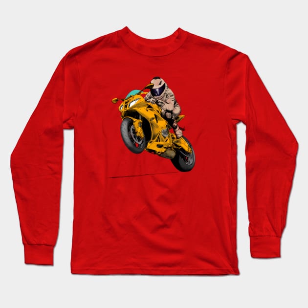 Motorrad Long Sleeve T-Shirt by sibosssr